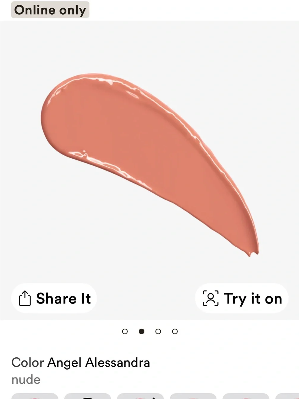 Charlotte Tilbury Angel Alessandra Nude Lipstick NIB  retails $39